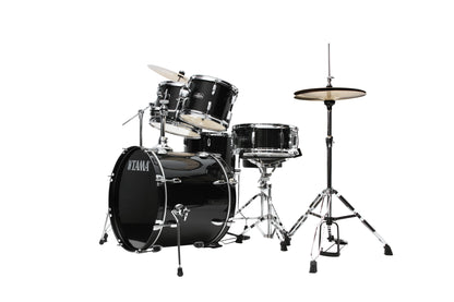 TAMA Stagestar Drum Set 5 teilig (20" BD) - Black Night Sparkle/Chrom HW + MEINL Cymbals BCS Cymbal Set