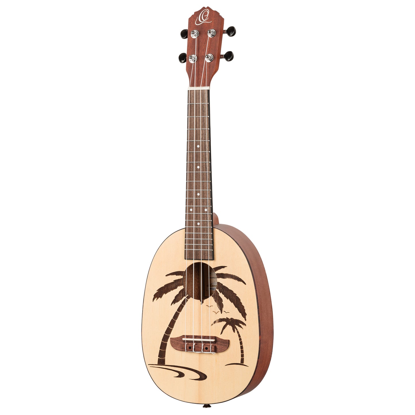 ORTEGA Bonfire Serie Konzert Ukulele 4 String - Fichte/Sapele Natur