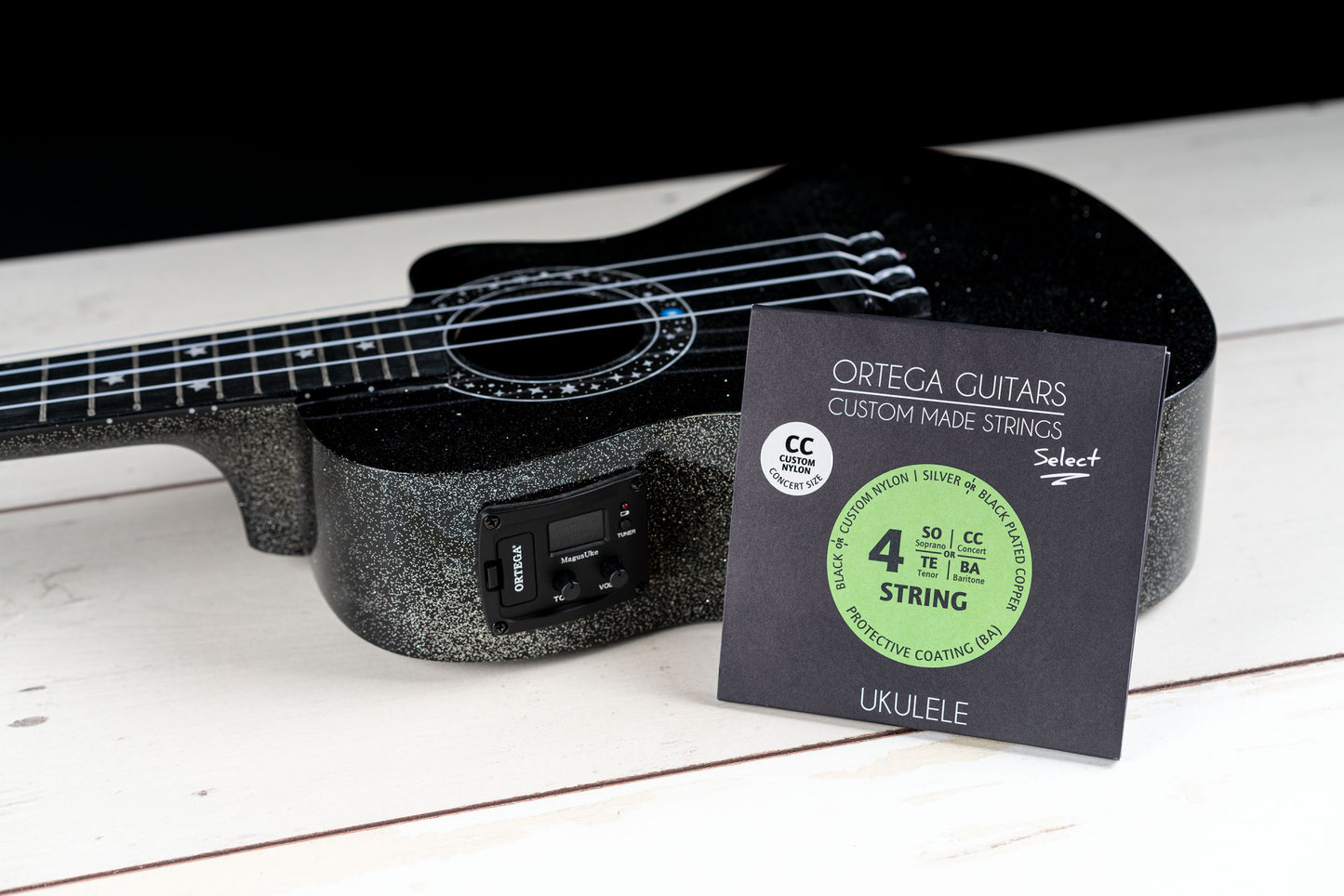 ORTEGA Custom Made Strings Select String Set - Ukulele 4 String