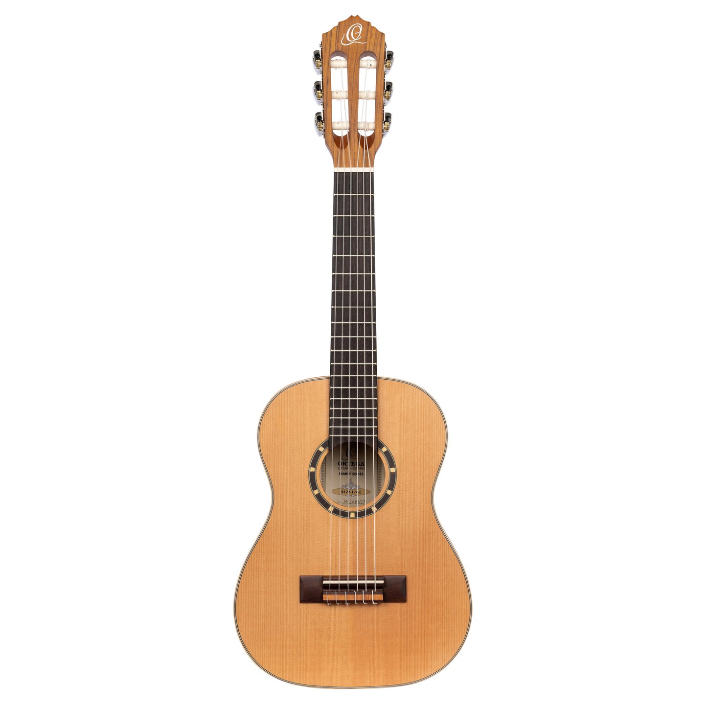 ORTEGA Family Series 1/4 Konzertgitarre 6 String Lefty - Zeder / Mahagoni Natur + Bag