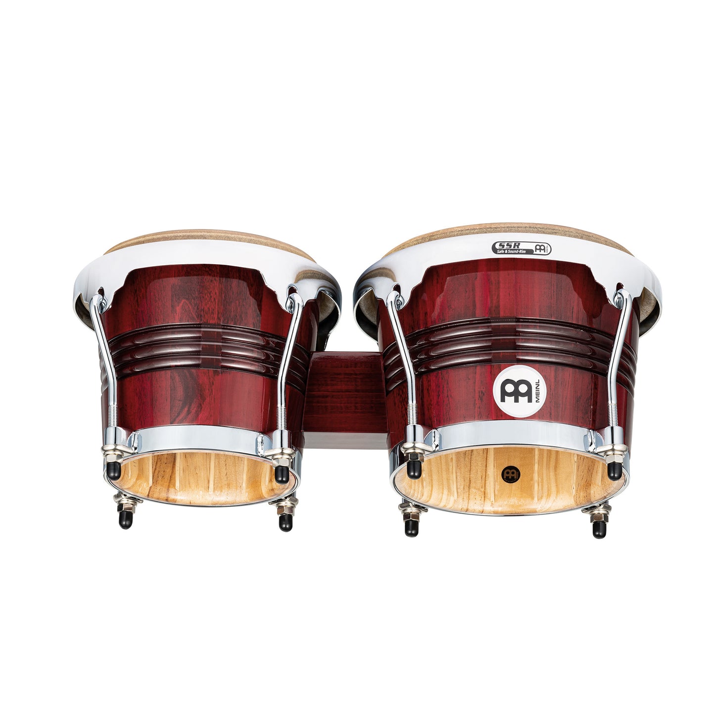 MEINL Percussion Marathon Exclusive Serie Bongo 6 3/4" Macho & 8" Hembra - Wine Red