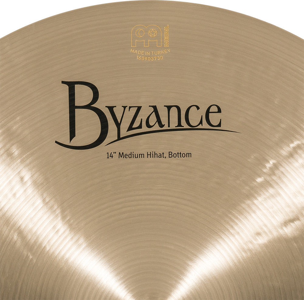 MEINL Cymbals Byzance Traditional Medium Hihat - 14"