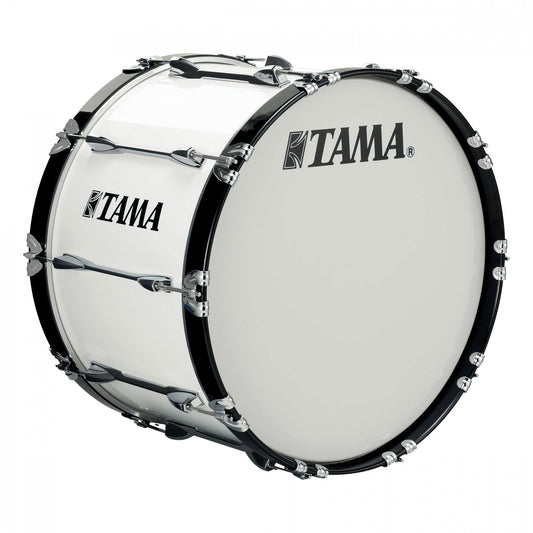TAMA Starlight Bass Drum 20" x 14" - Sugar White/Chrom HW