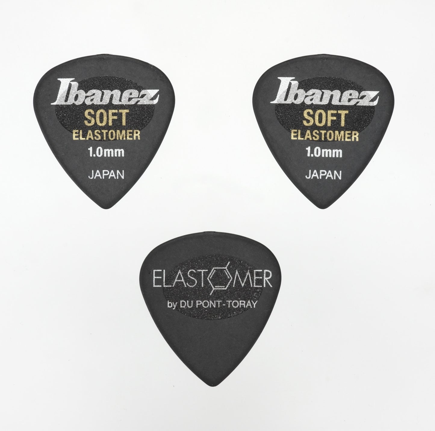 IBANEZ Elastomer Picks - 3er Pack