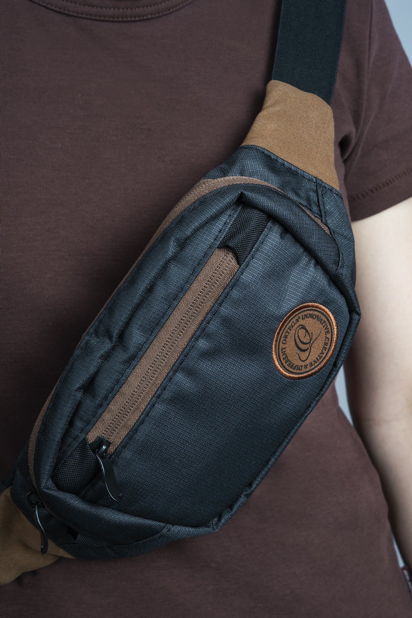 ORTEGA Bauchtasche - Schwarz