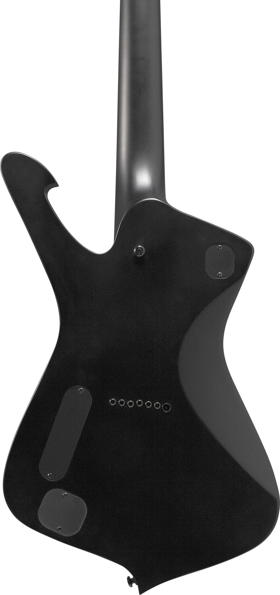 IBANEZ Iron Label Iceman E-Guitar 7 String - Black Flat