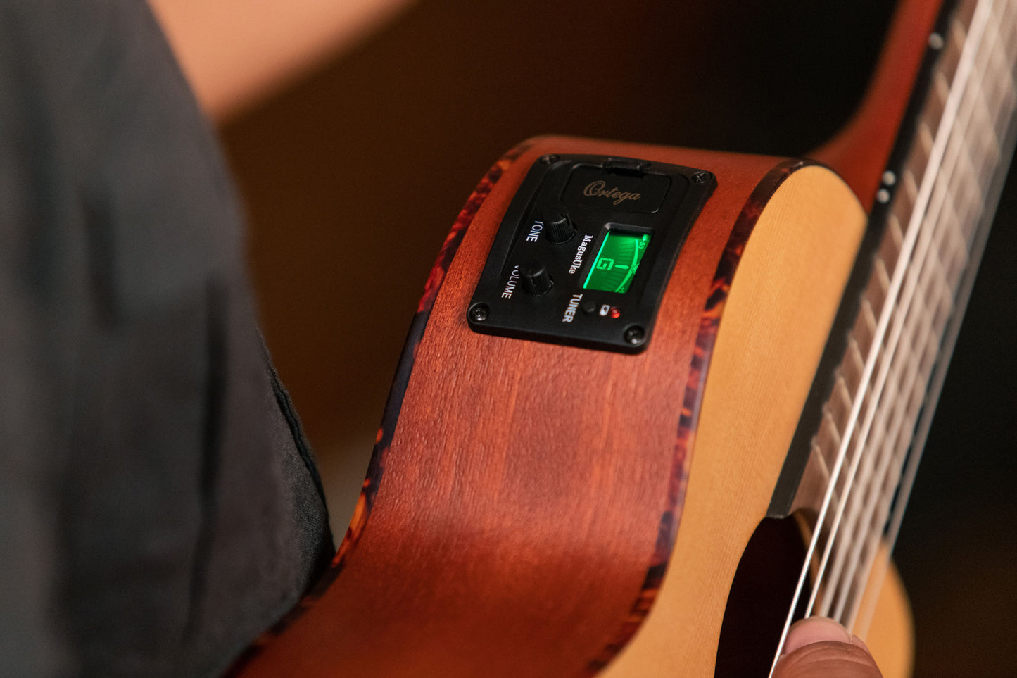 ORTEGA Mini Travel Series 1/8 Guitar 6-String - Natural