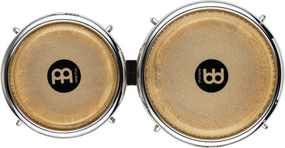MEINL Percussion Free Ride Mini Holzbongos - Super Natural 3 1/2" MACHO & 4 1/4" HEMBRA