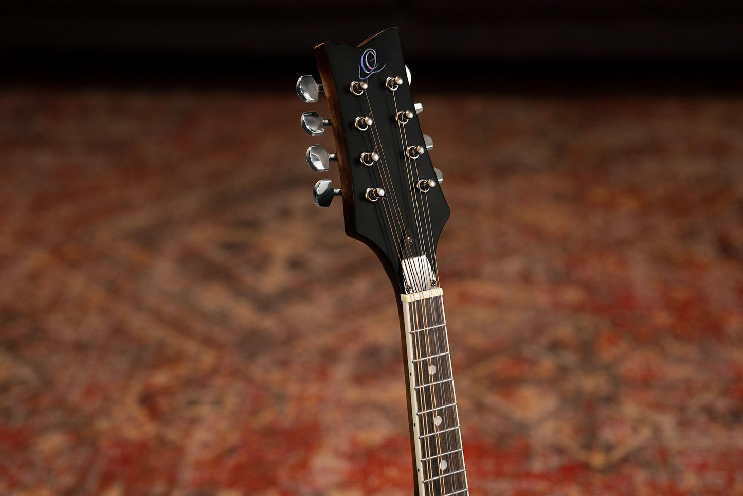 ORTEGA Americana Series A-Style Mandolin 8 String - Spruce / Maple Satin Whiskey Burst