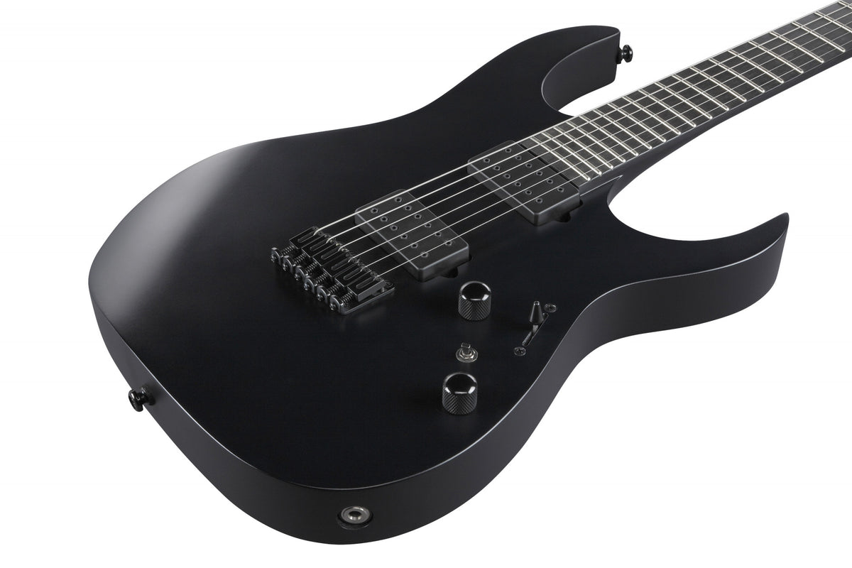 IBANEZ Iron Label RGRT Electric Guitar 6-String - Black Flat