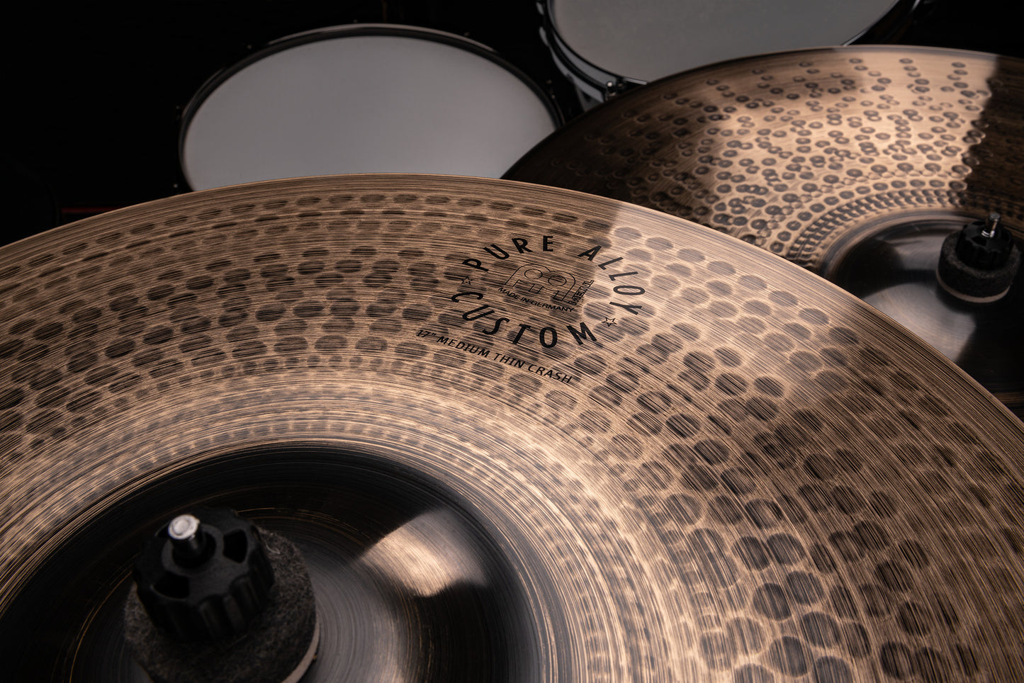MEINL Cymbals Pure Alloy Custom Medium Thin Crash - 17"