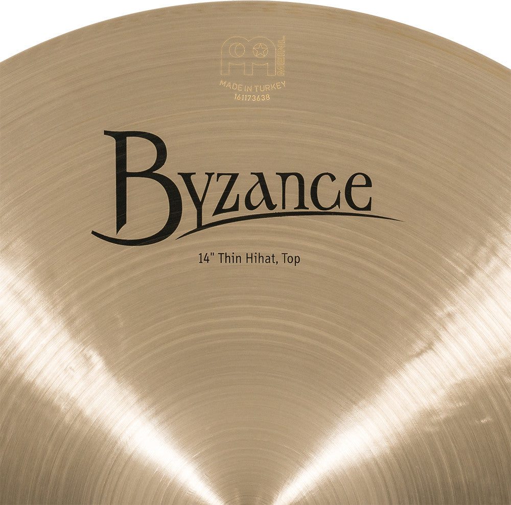 MEINL Cymbals Byzance Traditional Thin Hihat - 14"