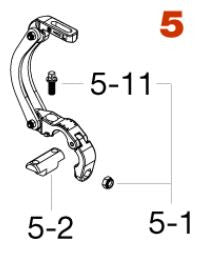 TAMA Direct Link Baugruppe für Dyna Sync Sinlge Pedal