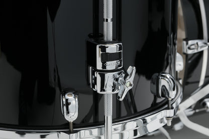 TAMA Starclassic Maple Lacquer Shell Kit 4 pcs - Piano Black/Chrome HW