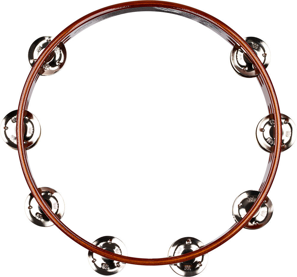 MEINL Percussion Traditional Wood Series Tambourine - 10"