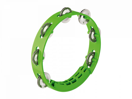 NINO Percussion Compact Molded ABS Tambourine - 8"