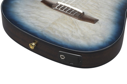 IBANEZ FRH Nylon-Saiten-Gitarre 6-String - Cosmic Blue Starburst Low Gloss