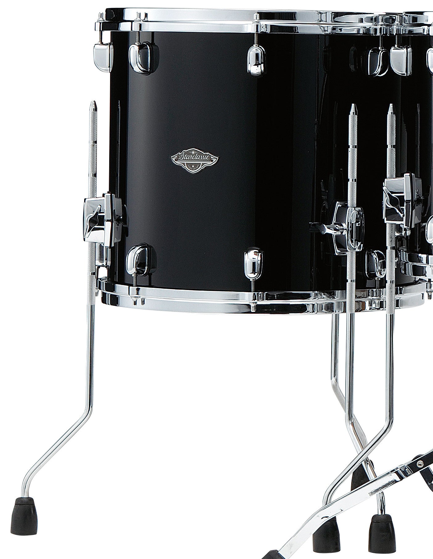 TAMA Starclassic Performer Floor Tom 18" x 16" - Piano Black/Chrom HW