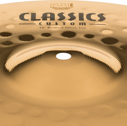MEINL Cymbals Classics Custom Brilliant Medium HiHat - 14"