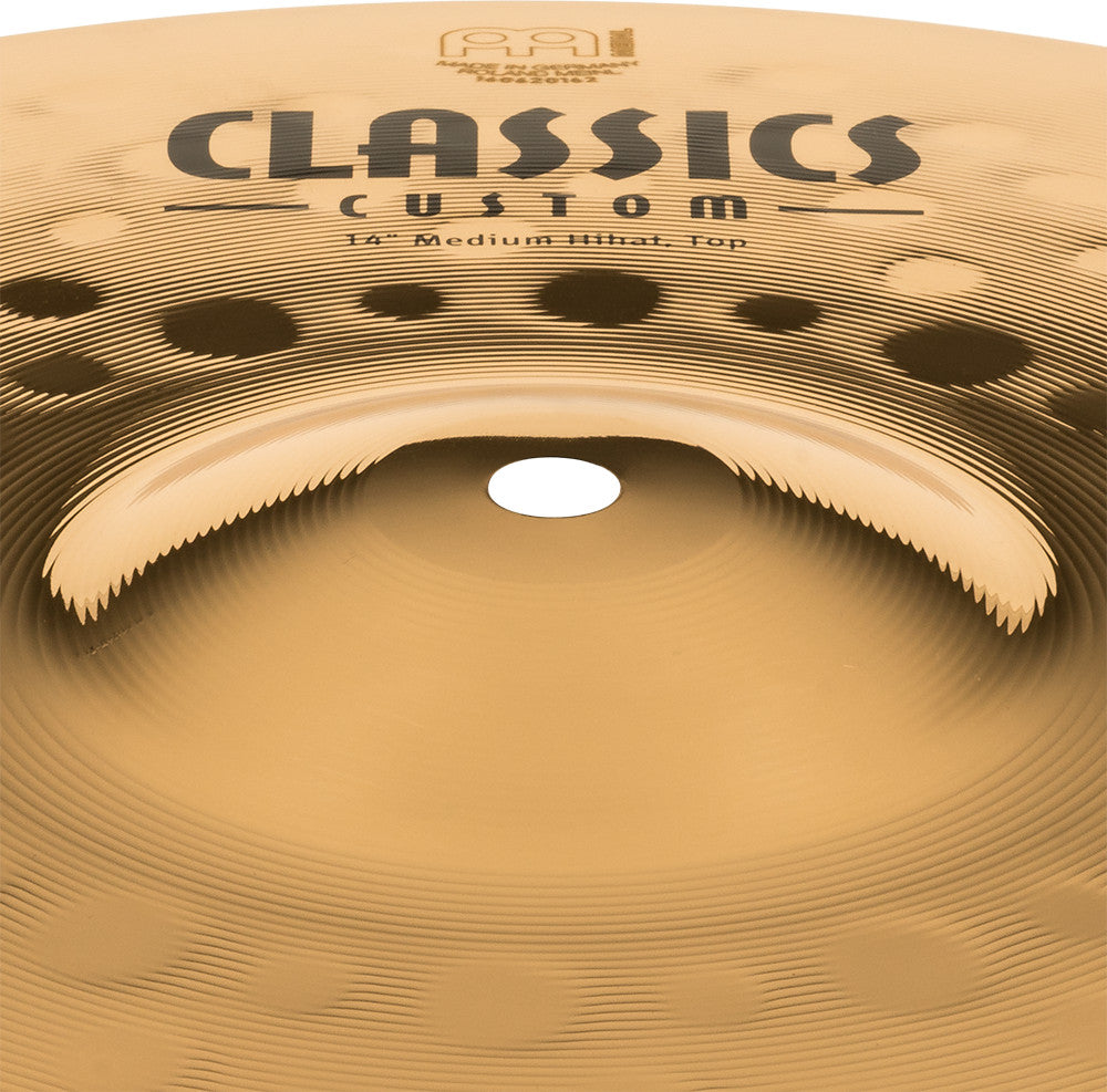 MEINL Cymbals Classics Custom Brilliant Medium HiHat - 14"