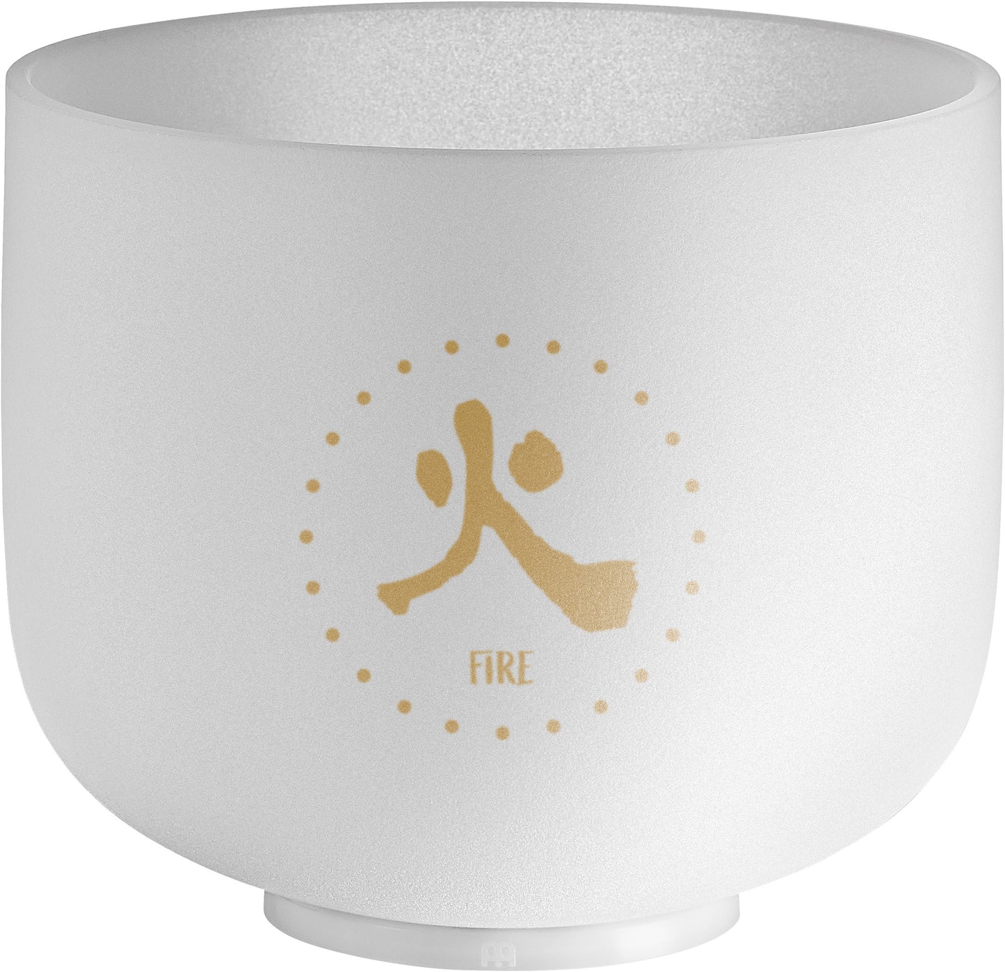 MEINL Sonic Energy 8" TCM Crystal Singing Bowl, Fire 384 Hz