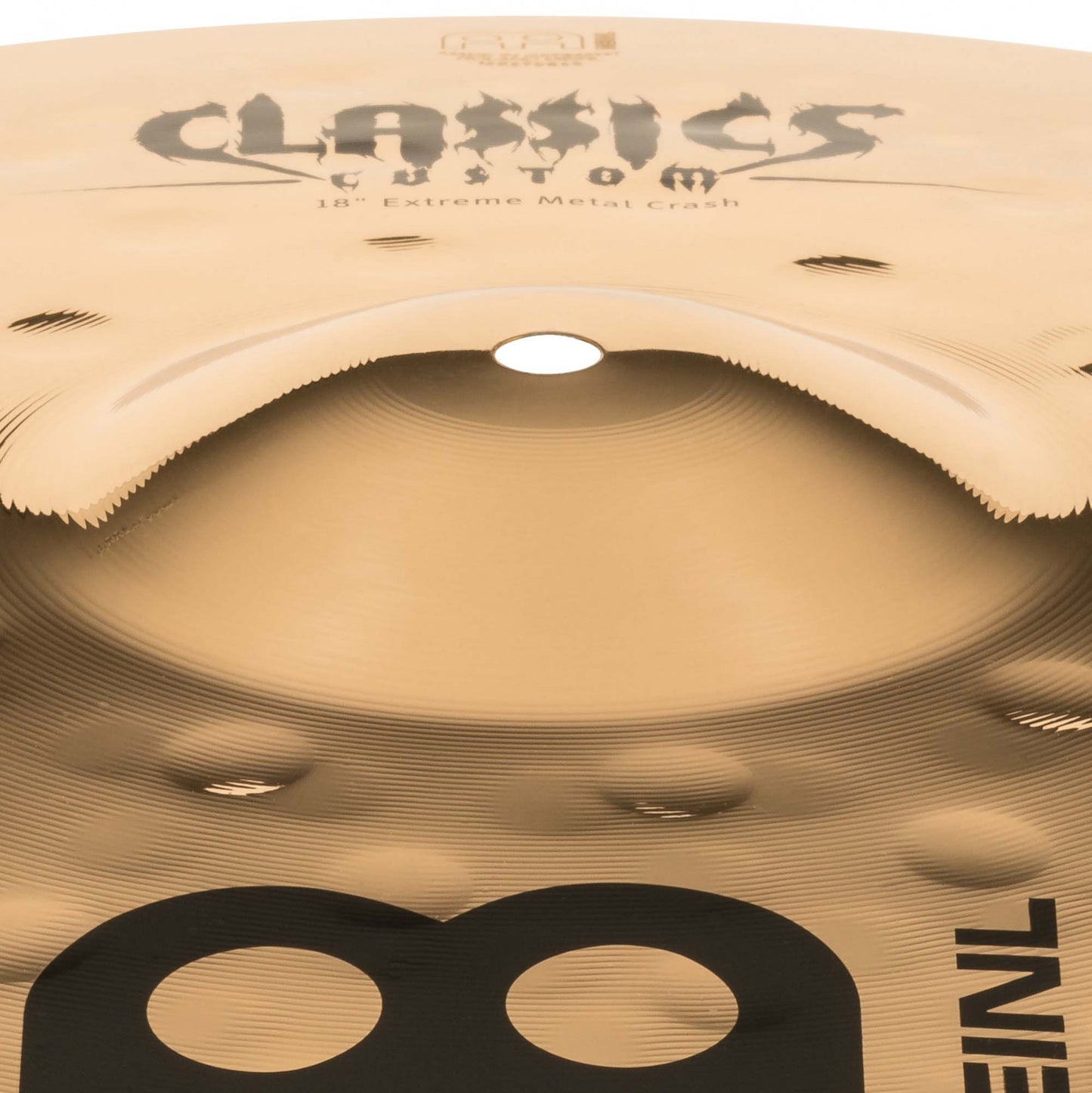 MEINL Cymbals Classics Custom Extreme Metal Cymbal Set - 14" Hihat, 18" Crash, 20" Ride