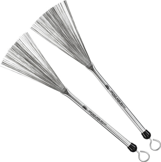 MEINL Stick & Brush Vintage Wire Brush - 0.013" Wire Abstand
