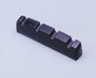 IBANEZ Sattel 6 mm/ 42 mm Plastik - schwarz für 4 Saiter ARTB100