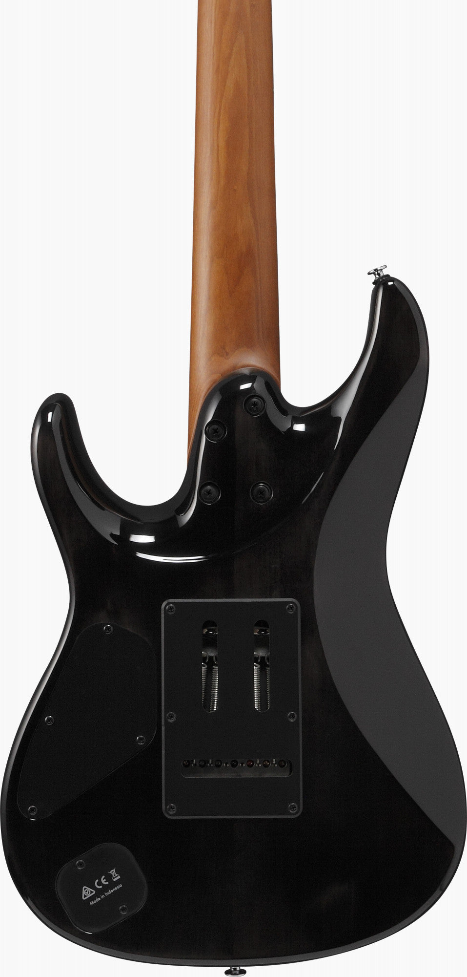 IBANEZ AZ Premium Electric Guitar 7-String - Charcoal Black Burst + Gig Bag