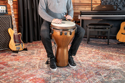 MEINL Percussion Jumbo Djembe 14" - Barnwood