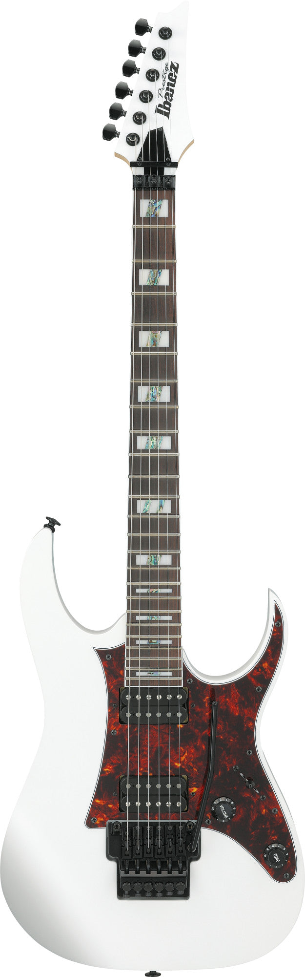 IBANEZ Prestige RG E-Gitarre 6-String - White Flat + Koffer