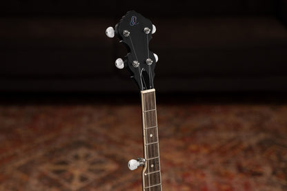 ORTEGA Americana Series Banjo 5 String - Open Back / Mahogany Satin Whiskey Burst