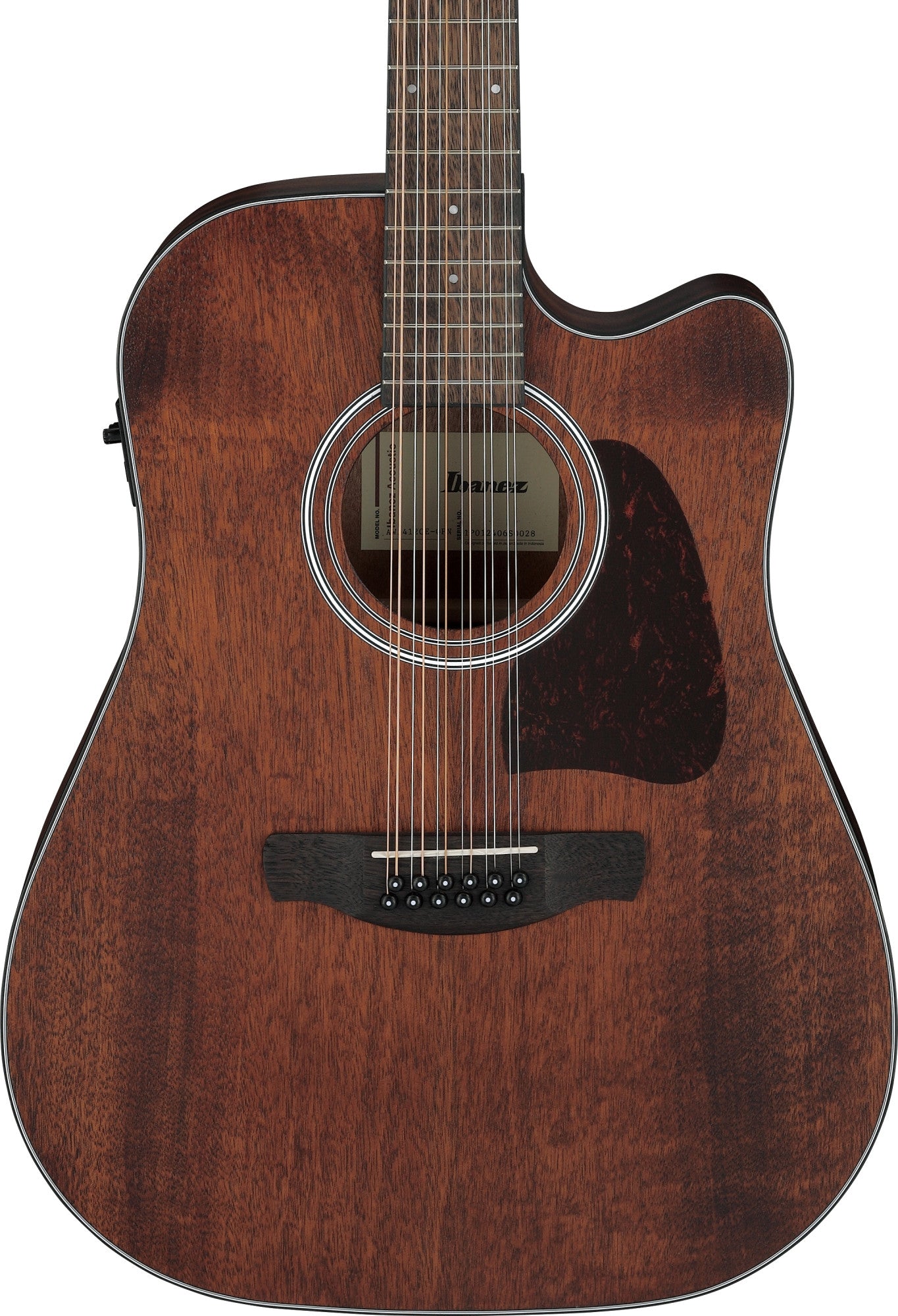 IBANEZ Artwood AW Acoustic Guitar 12-String - Open Pore Natural
