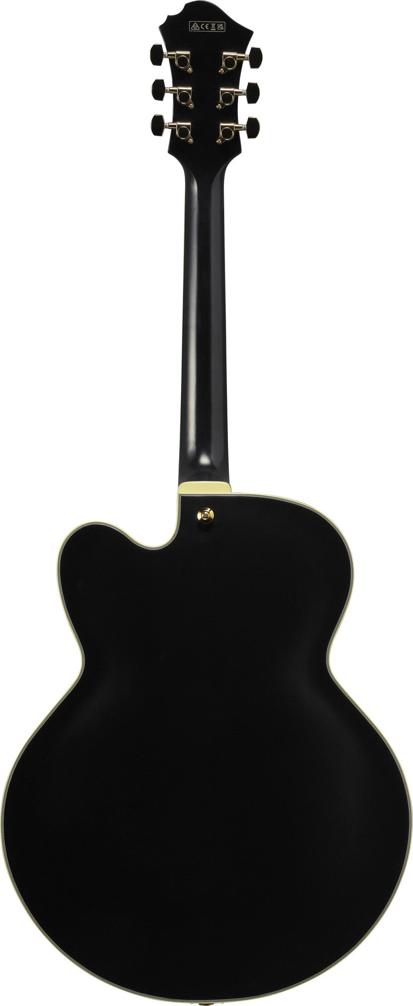IBANEZ Pat Metheny Signature Hollow Body Guitar 6-String - Black Low Gloss + Case