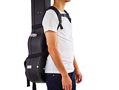 ORTEGA Back Pack Strap - Black Flat