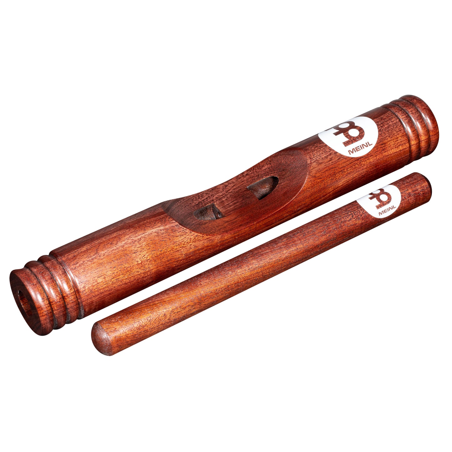 MEINL Percussion Wood Claves African - Hollowed Out Select Hardwood