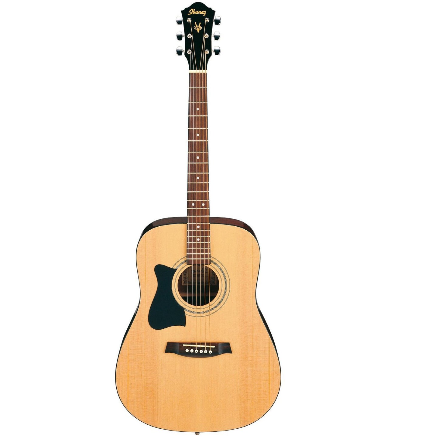 IBANEZ Jampack Acoustic Guitar Set 6-String Lefty - Natural + Gig Bag, Strap, Tuner & Picks