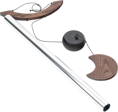 MEINL Sonic Energy Moon Meditation Chime 49"/125 cm - 432 Hz - Curved Suspension/Silver