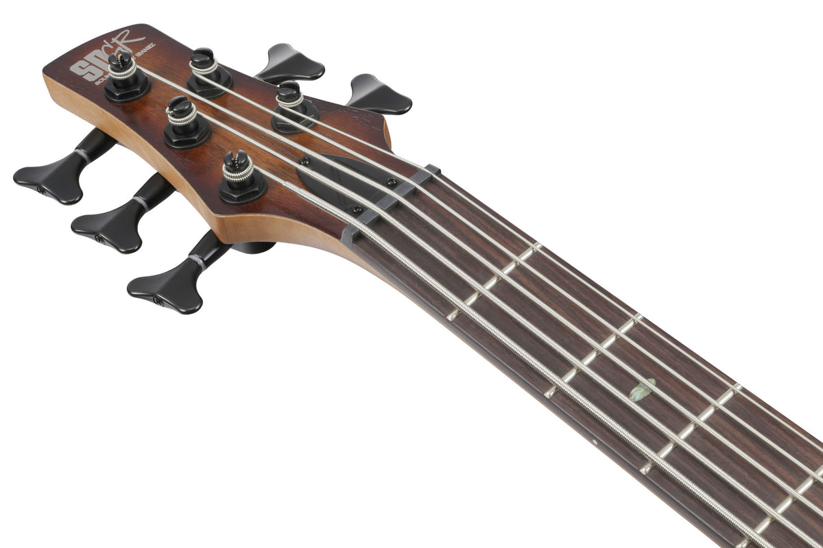 IBANEZ SR E-Bass 5-String - Mahogany Brown Burst Low Gloss