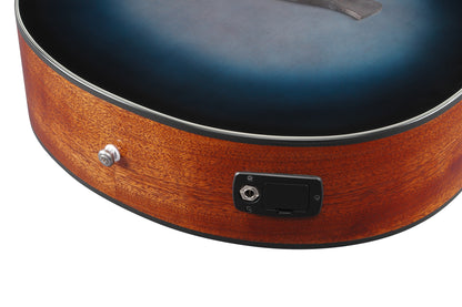 IBANEZ AEG Acoustic Guitar 6-String - Indigo Blue Burst High Gloss