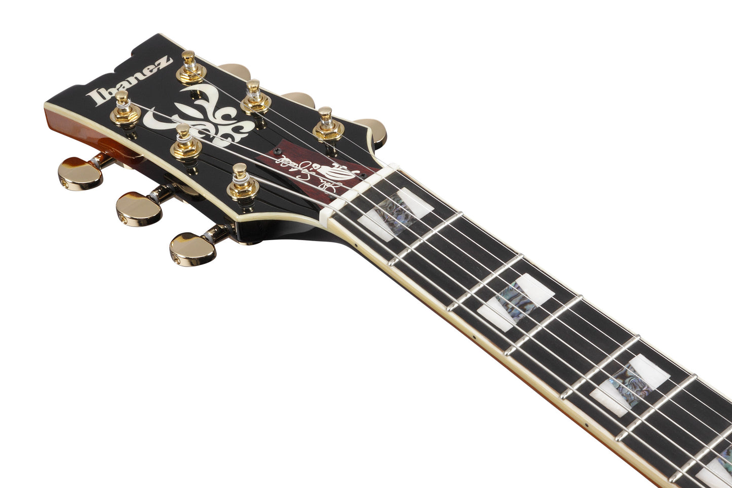 IBANEZ John Scofield Signature Hollow Body Guitar 6-String - Vintage Yellow Sunburst + Case MS100C