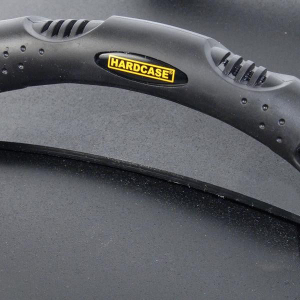 HARDCASE Bass Drum Case with Wheels 20" (14" - 20") Black / foam pads