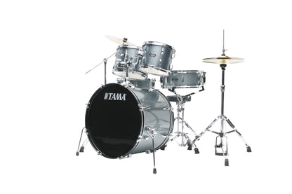 TAMA Stagestar Drum Set 5 teilig (22" BD) - Sea Blue Mist/Chrom HW + MEINL Cymbals BCS Cymbal Set
