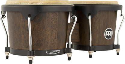 MEINL Percussion Headliner Series Wood Bongo 6 3/4" Macho & 8" Hembra - Wine Red Burst