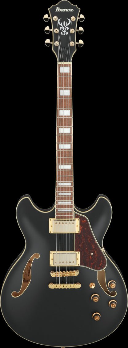 IBANEZ Artcore AS Hollowbody Gitarre 6-String - Black Flat