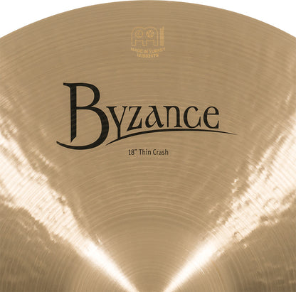MEINL Cymbals Byzance Traditional Thin Crash - 18"