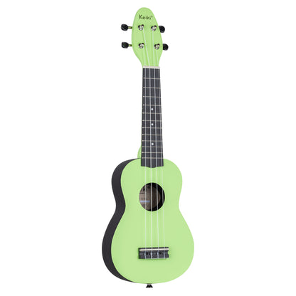 KEIKI K2 Serie Sopran Ukulele Set - Agathis / ABS Tomatillo
