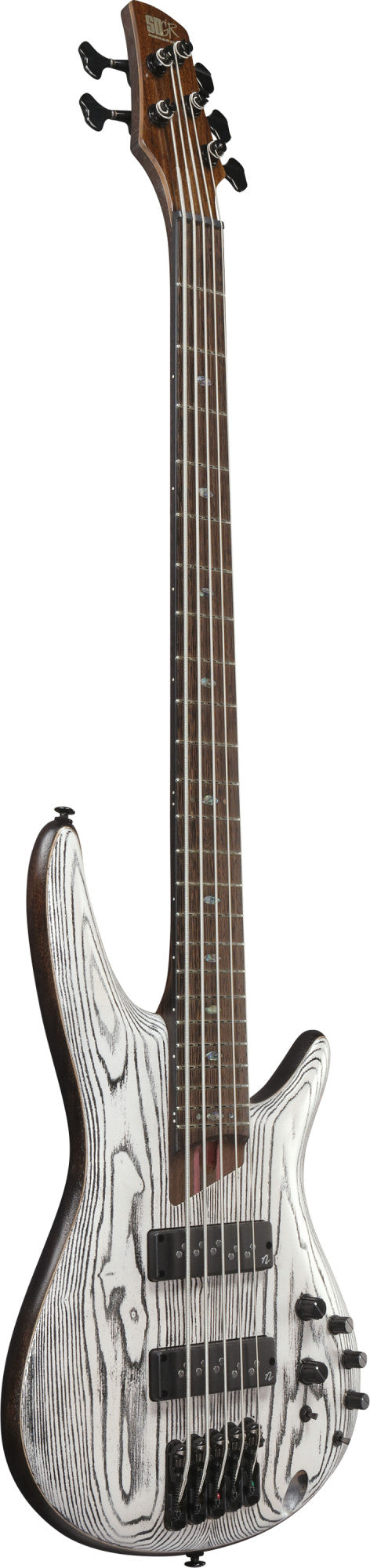 IBANEZ Premium SR Electric Bass 5-String - Icebreaker Wave Flat + Gig Bag