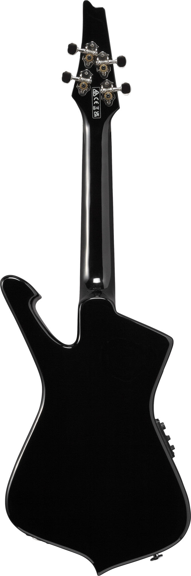 IBANEZ Iceman Tenor Ukulele 4-String - Black High Gloss + Gigbag