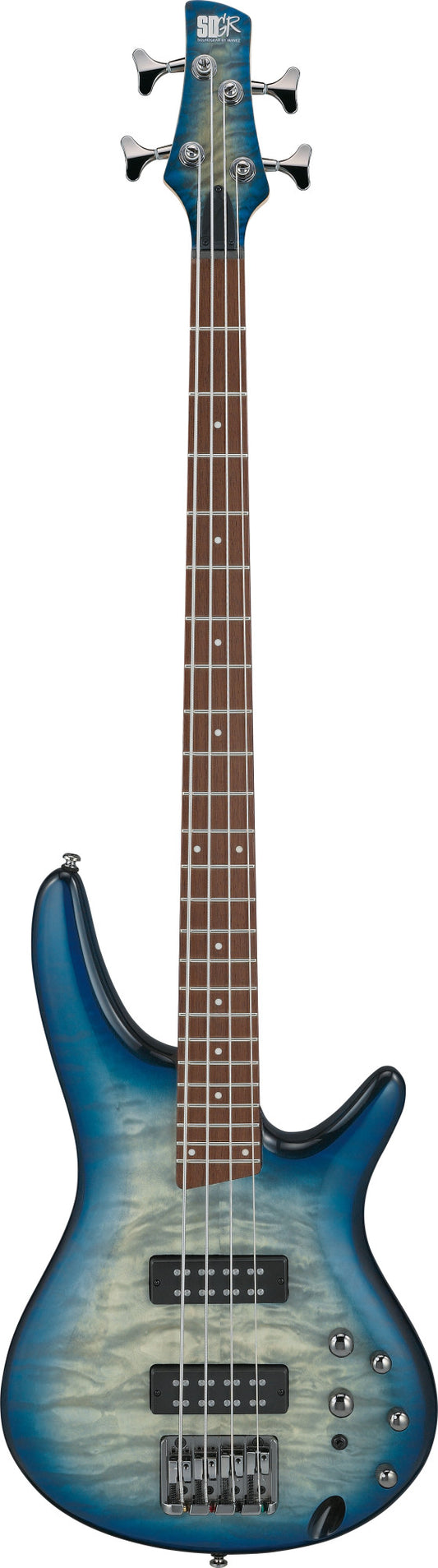 IBANEZ SR E-Bass 4-String - Stained Cosmic Blue Starburst